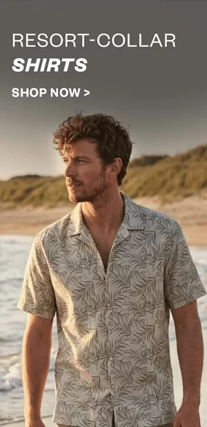 RESORT-COLLAR SHIRTS