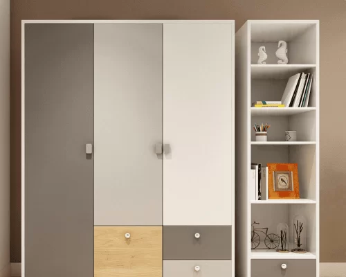 Hinged Wardrobe With Additional Storage