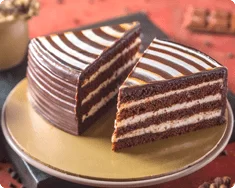 Zebra Torte Pastry
