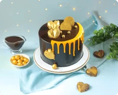 Heart Glaze Cake