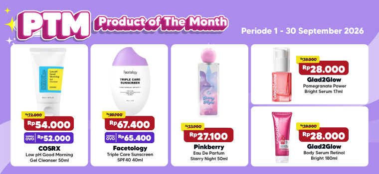 (SEPTEMBER) PTM - PRODUCT OF THE MONTH